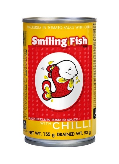 Sgombro in salsa di pomodoro con peperoncino -Smiling Fish 155g.